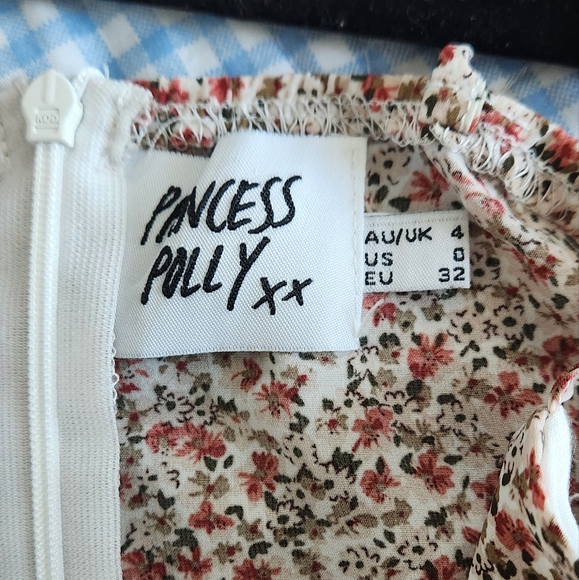 Princess Polly Floral Romper US 0 - Picture 3 of 3